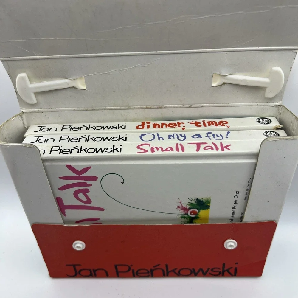 Monster Pops: Dinner Time, Oh My a Fly, Small Talk by Jan Pienkowski Pop Up Set